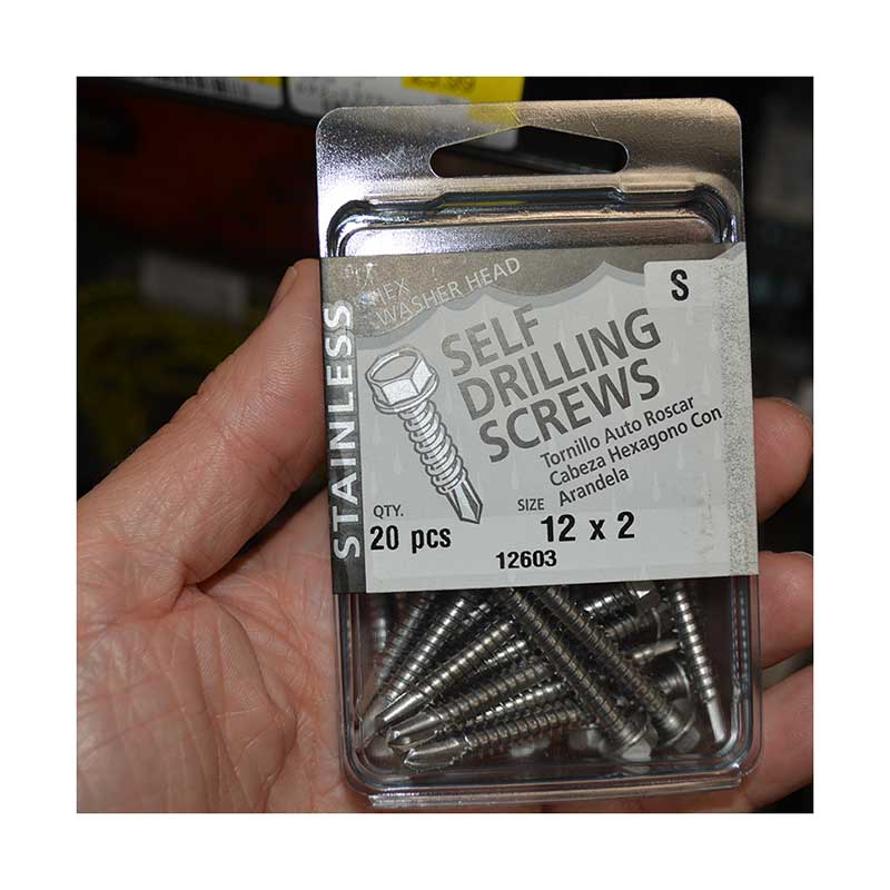 Stainless steel screws