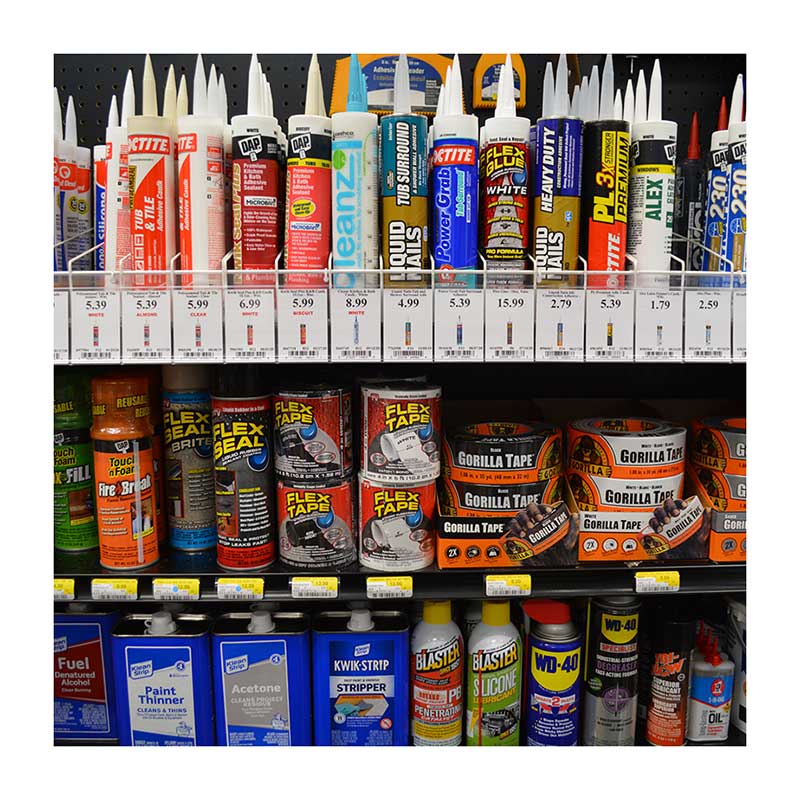 Caulk and adhesives