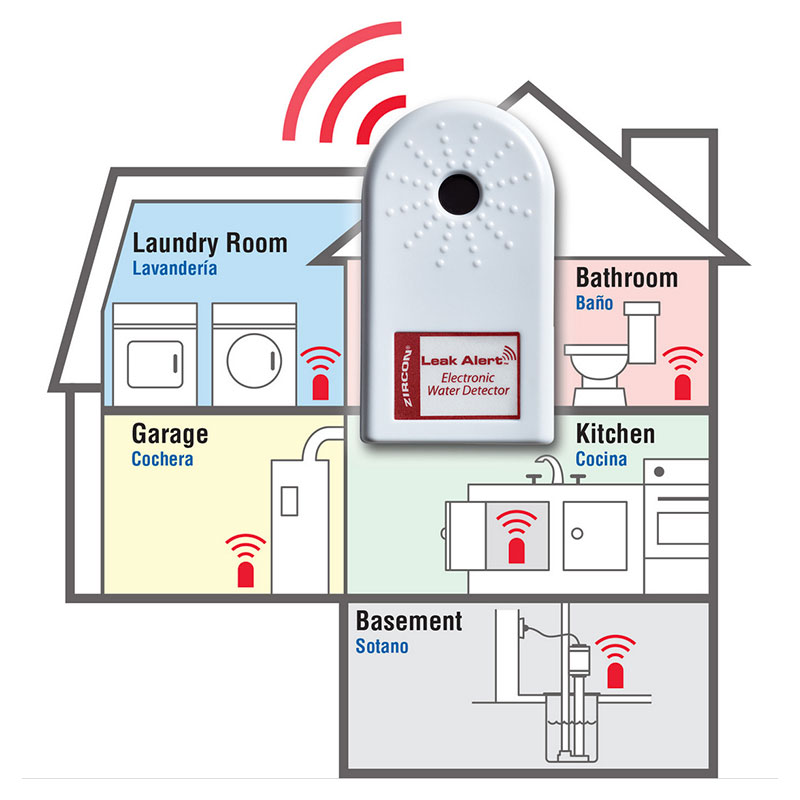 Zircon Water Leak Detector